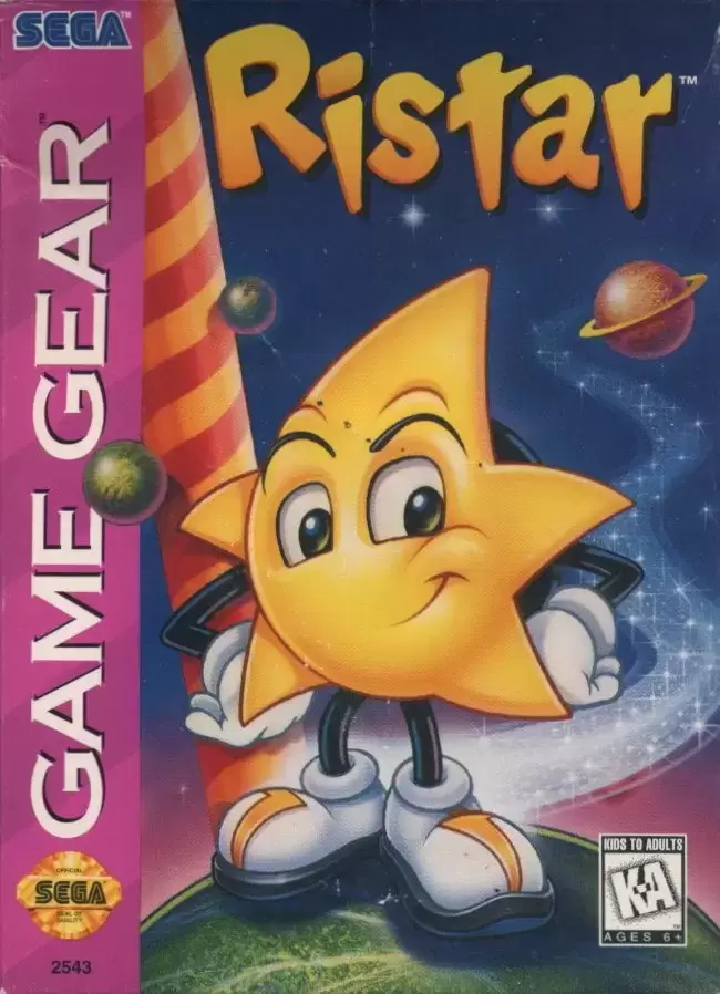 US - Jeux GameGear Américains - Ristar