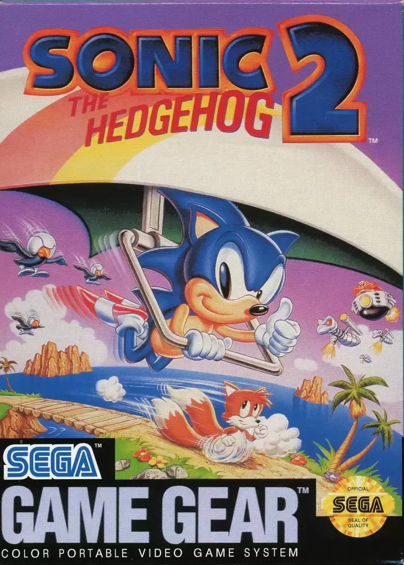 US - American Gamegear games - Sonic the Hedgehog 2