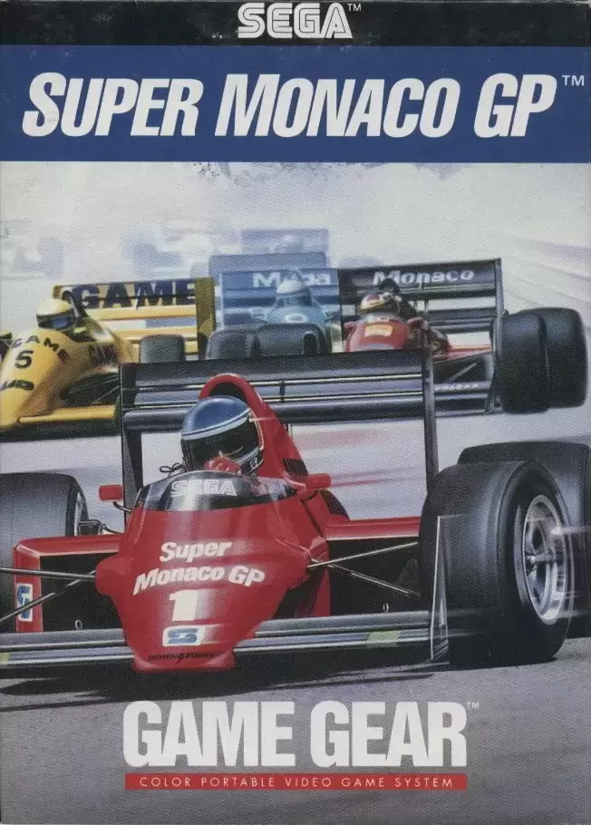 US - American Gamegear games - Super Monaco GP