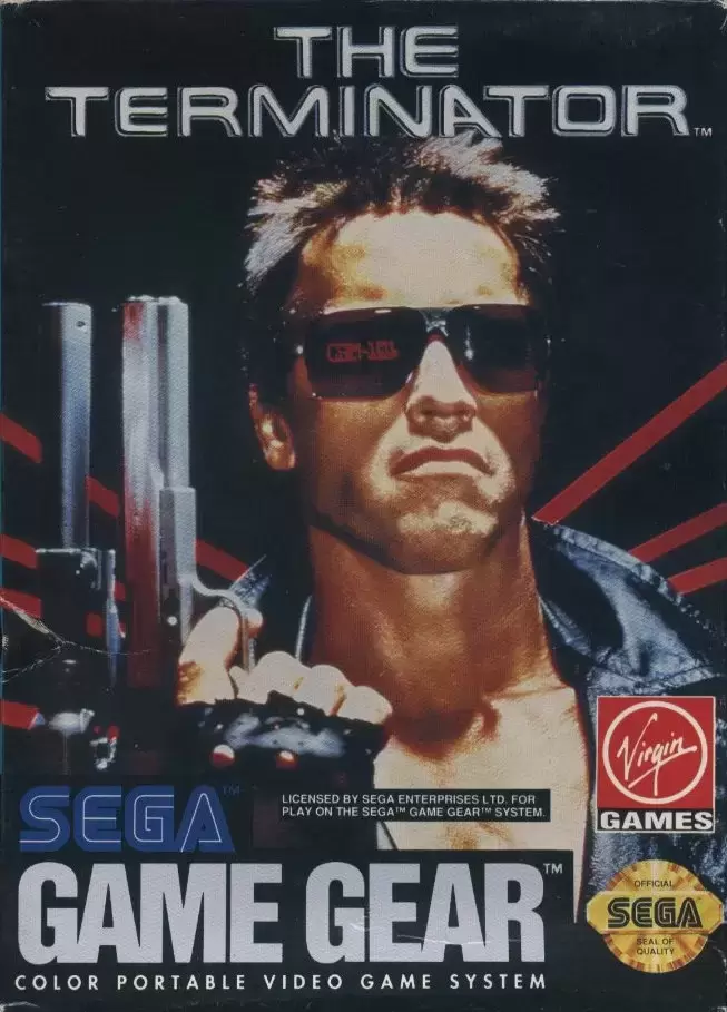 US - American Gamegear games - The Terminator