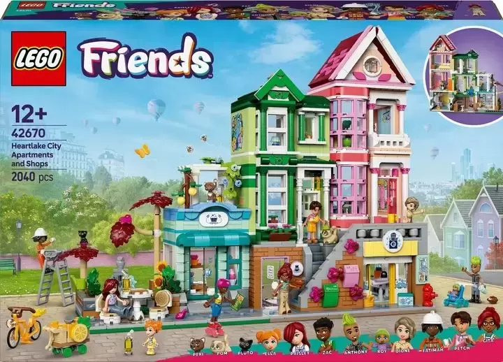 LEGO Friends - Heartlake City Residential and Shopping Street