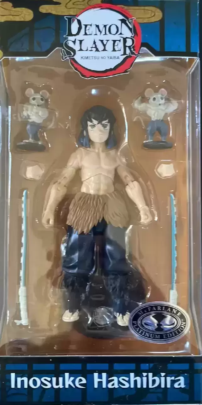 McFarlane - Animation - McFarlane Toys - Demon Slayer - Inosuke Hashibira (Platinum Edition) Ref: 137514 (2024)