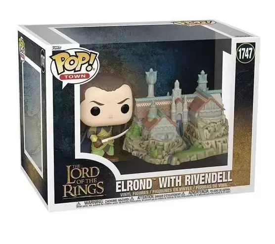 POP! Town - Lord Of The Rings - Elrond With Rivendell