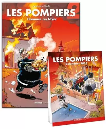 Les Pompiers - Hommes au foyer + Calendrier 2025