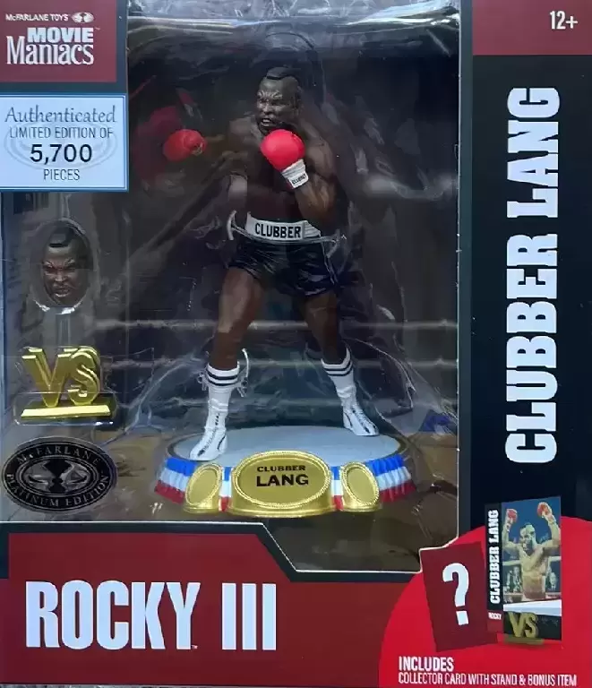 McFarlane - Movie Maniacs - McFarlane Toys - Movie Maniacs - Rocky 3 - Clubber Lang Platinum Edition Ref: 14053-8 (2024)