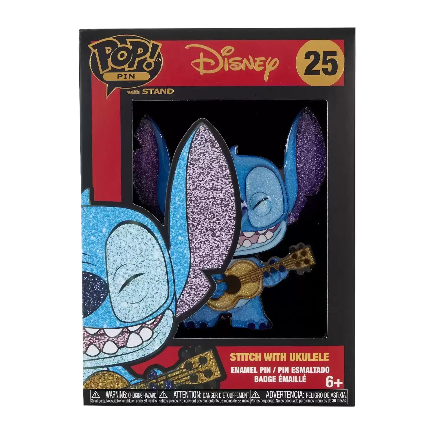 POP! Pin Disney - Stitch Avec Ukulélé Diamond Collection