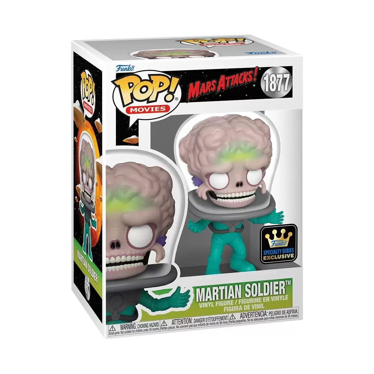 POP! Movies - Mars Attacks - Martian Soldier