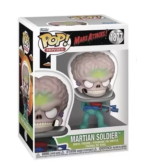 POP! Movies - Mars Attacks - Martian Soldier