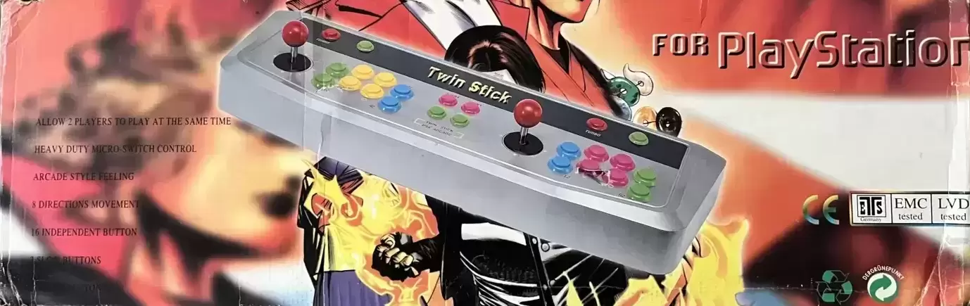 Arcade Stick - MW - Fighter\'s 99 Twin Stick - JY-202
