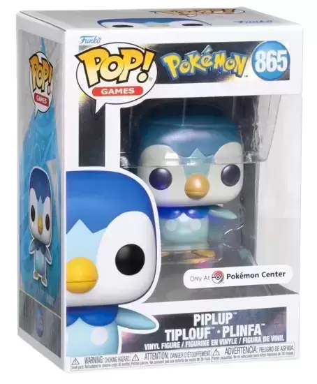 POP! Games - Pokemon - Piplup Pearlescent