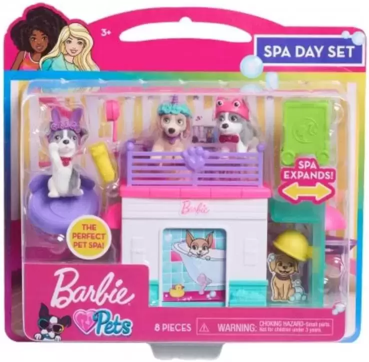 Barbie Pets - Spa Day Playset