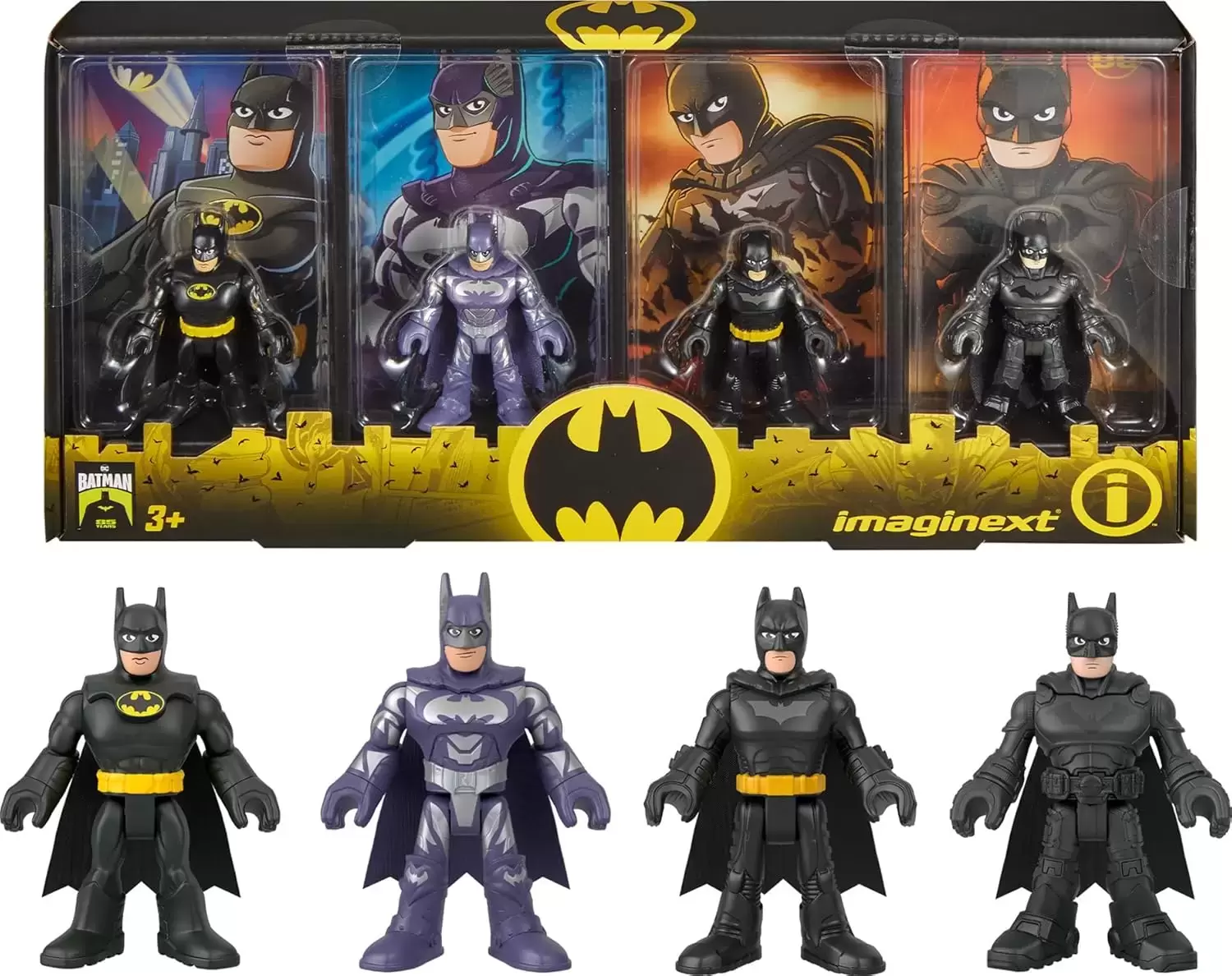 Imaginext DC Super Friends - Batman 85th Anniversary Multipack