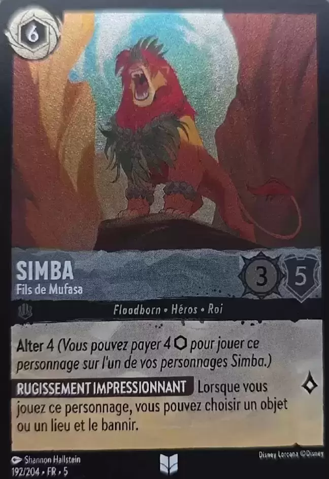 Ciel Scintillant - Chapitre 5 - Simba - Fils de Mufasa - Brillante