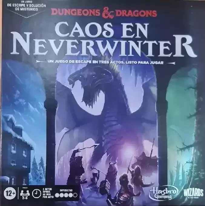 Hasbro Gaming - Dungeons & Dragons - Caos En Neverwinter