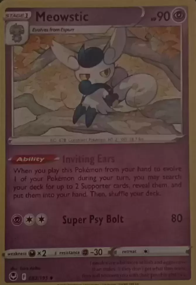 Silver Tempest - Meowstic