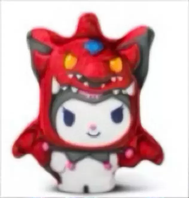 Happy meal - Yu-Gi-Oh x hello kitty - Kuromi x Slifer the Sky Dragon