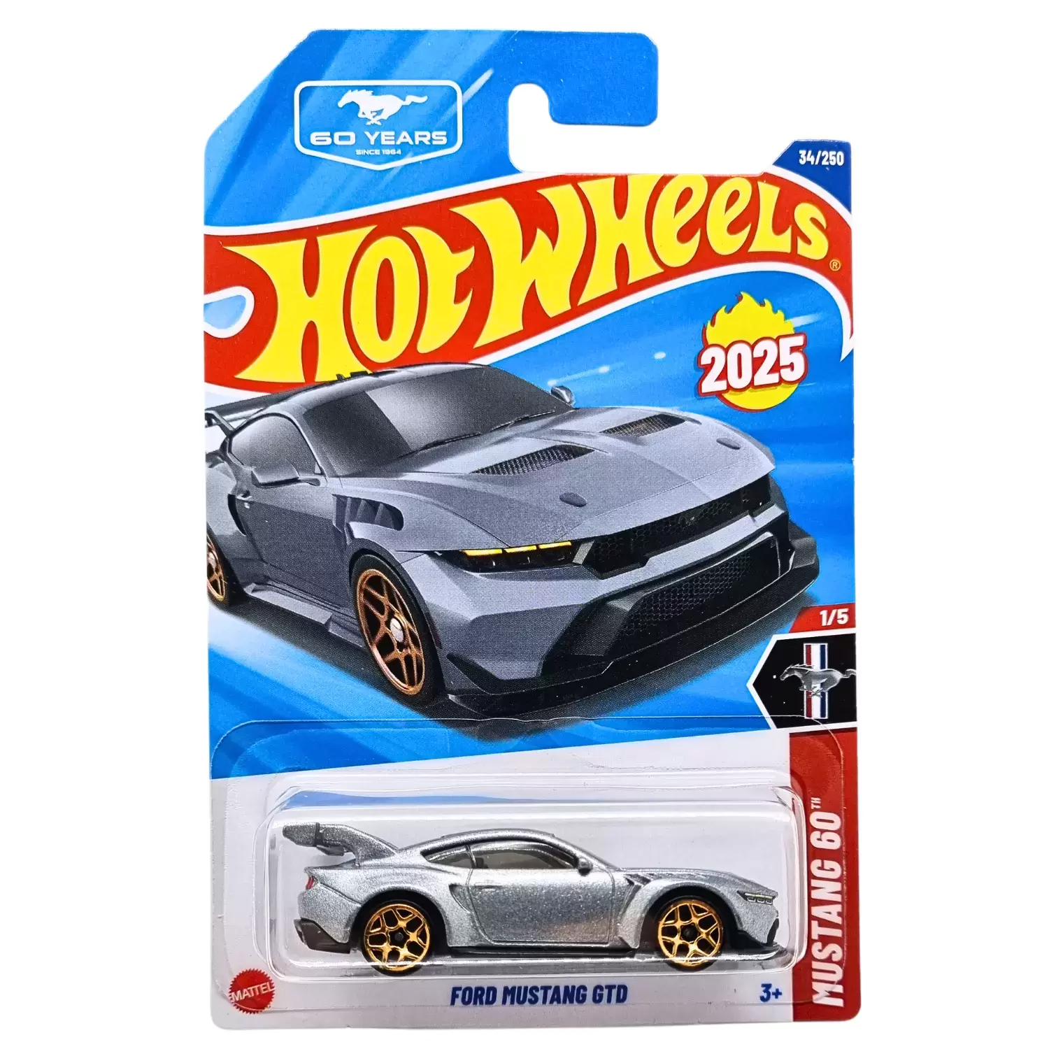 Mainline Hot Wheels - Ford Mustang GTD