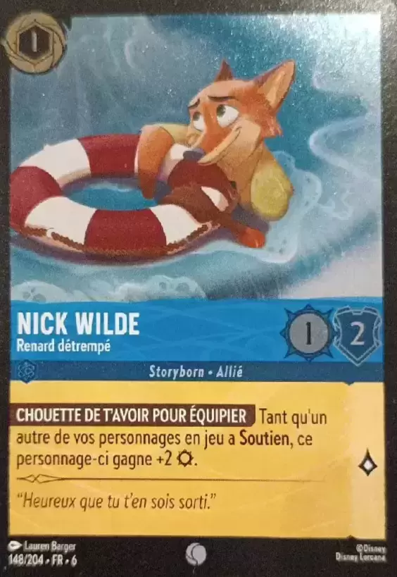 La Mer Azurite - Chapitre 6 - Nick Wilde, Renard détrempé - Brillante