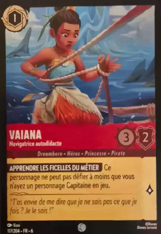 La Mer Azurite - Chapitre 6 - Vaiana, Navigatrice autodidacte - Brillante