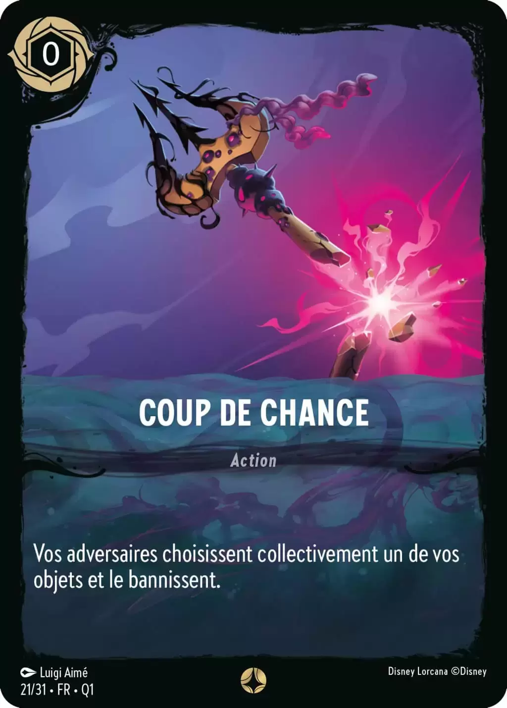 La Quête des Illumineurs – Menace des Profondeurs - Coup De Chance