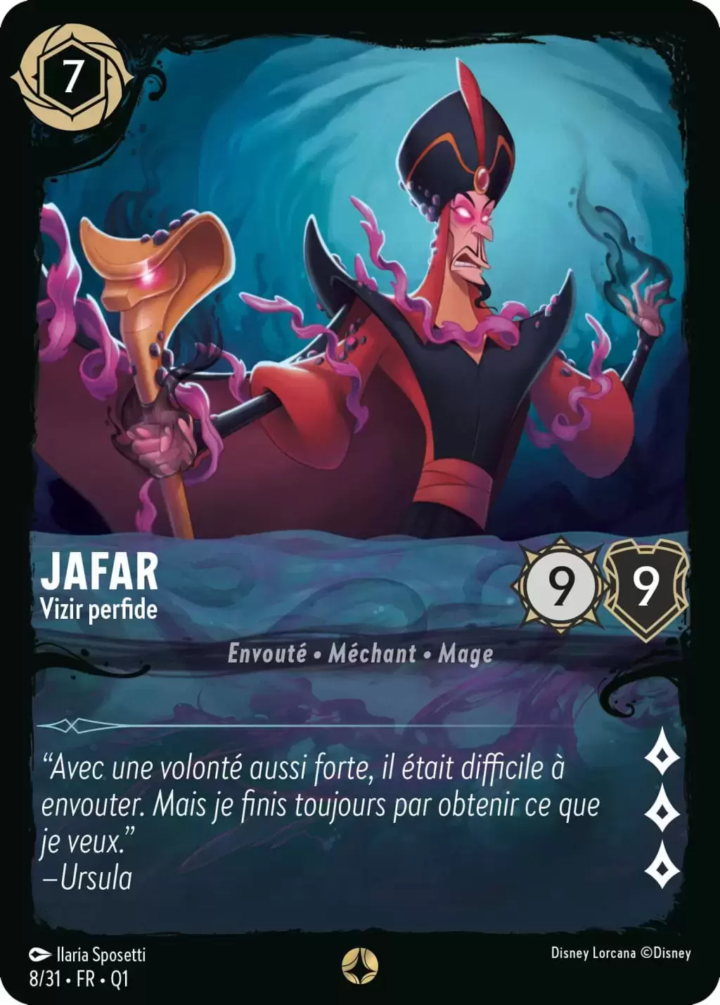La Quête des Illumineurs – Menace des Profondeurs - Jafar - Vizir Perfide