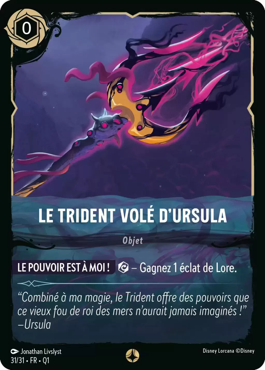 La Quête des Illumineurs – Menace des Profondeurs - Le Trident Volé D\'Ursula
