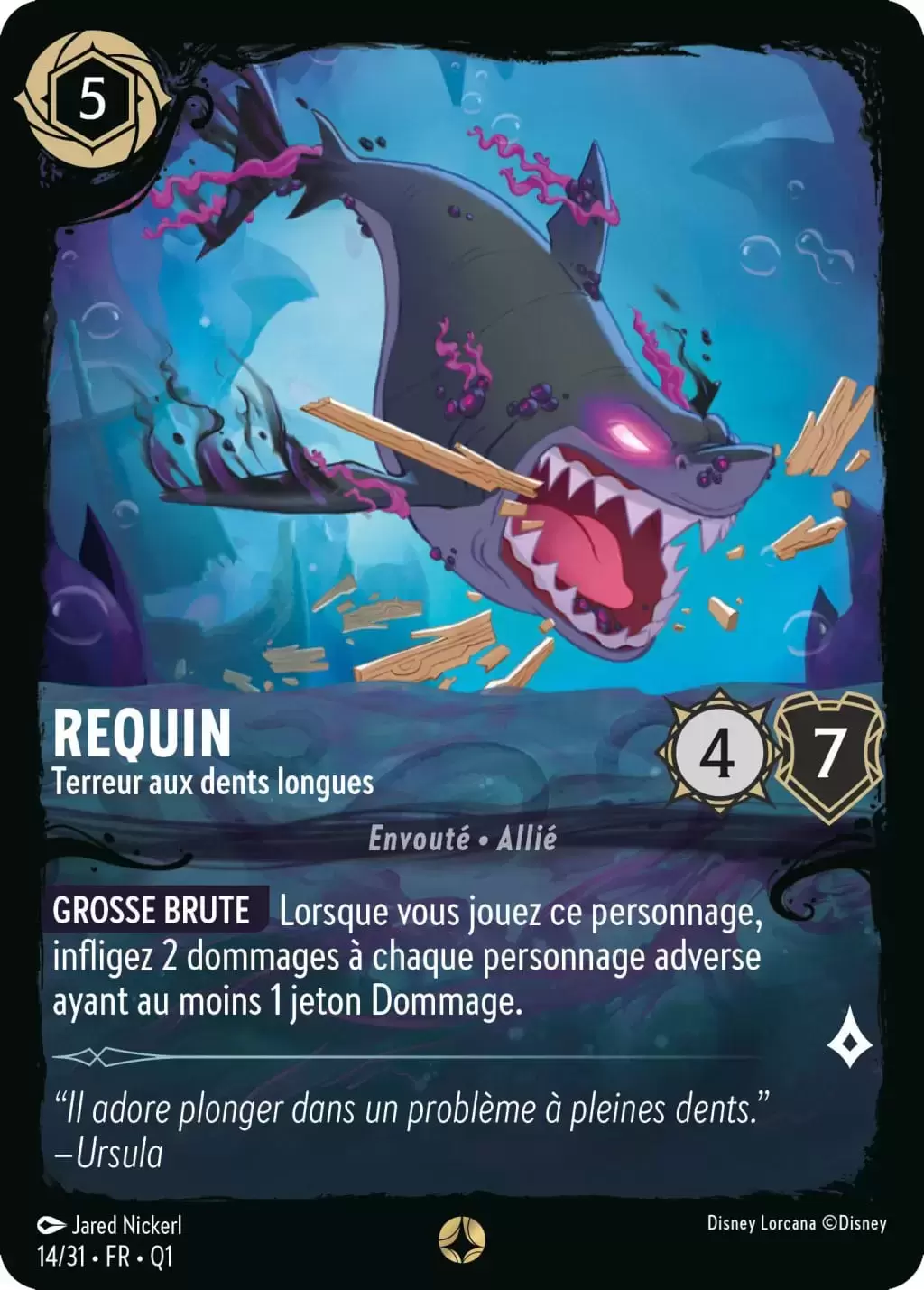 La Quête des Illumineurs – Menace des Profondeurs - Requin - Terreur Aux Dents Longues