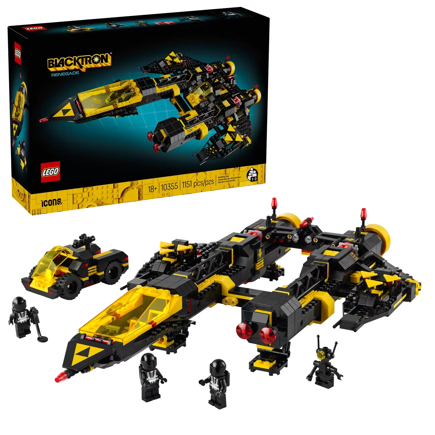 LEGO Icons - Le Blacktron Renegade