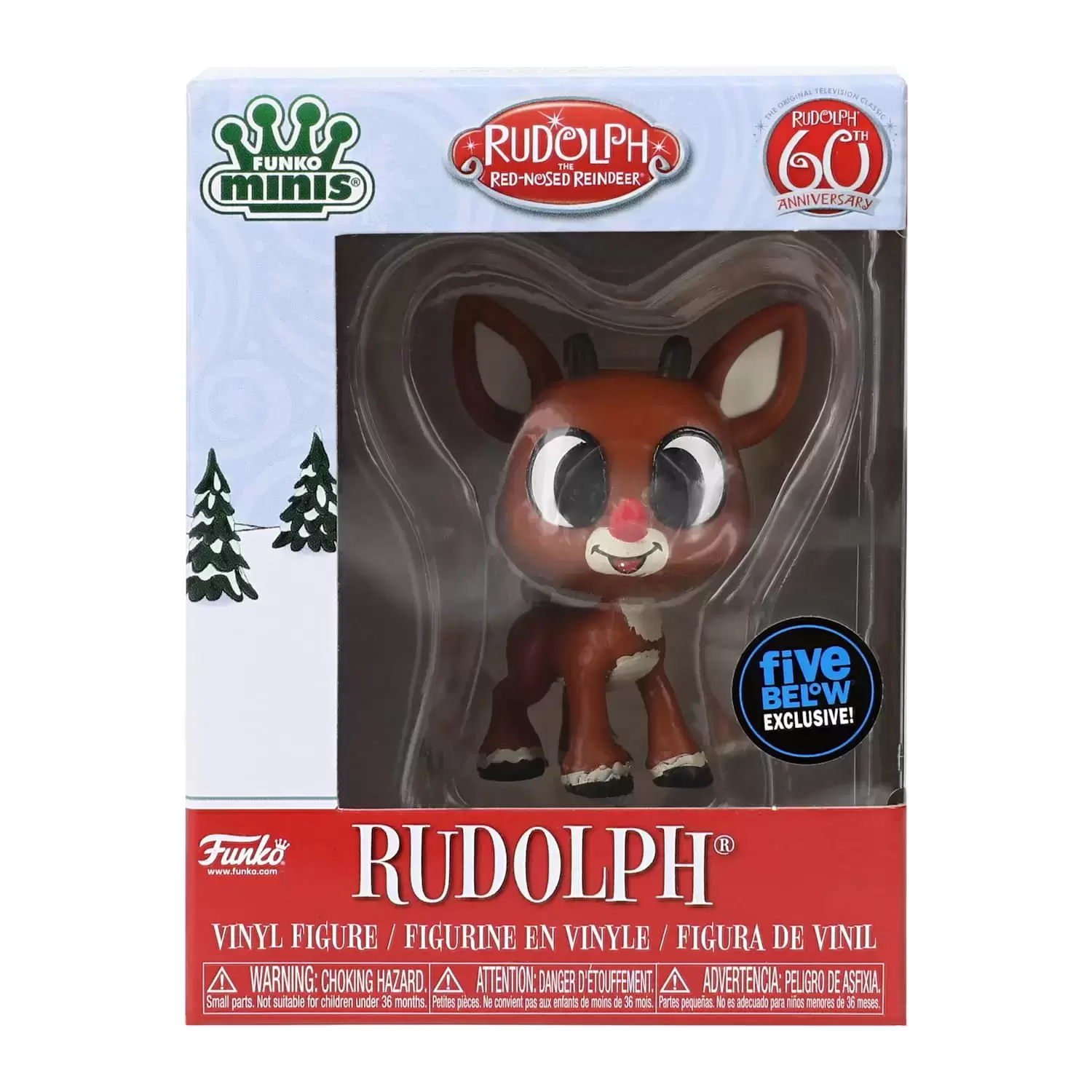 Funko Minis - Rudolph 60th Anniversary - Rudolph