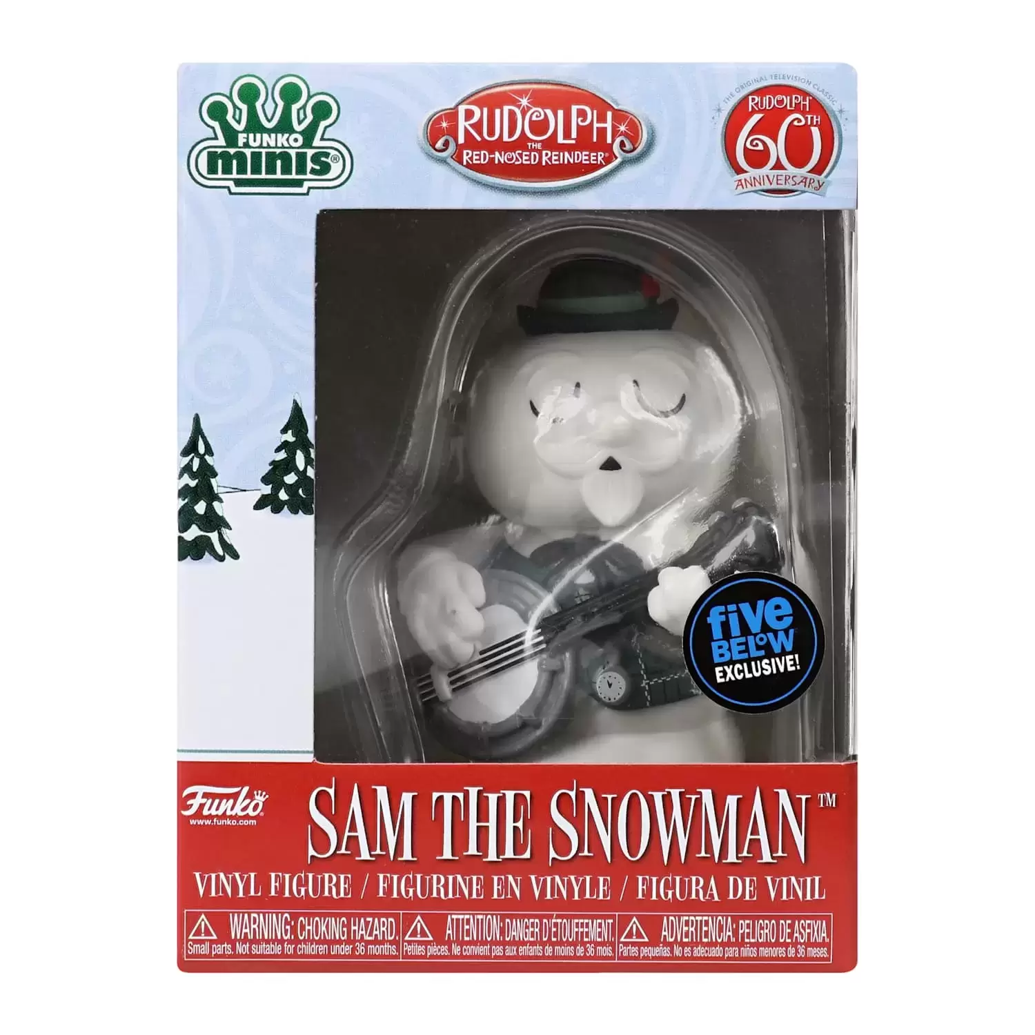 Funko Minis - Rudolph 60th Anniversary - Sam The Snowman