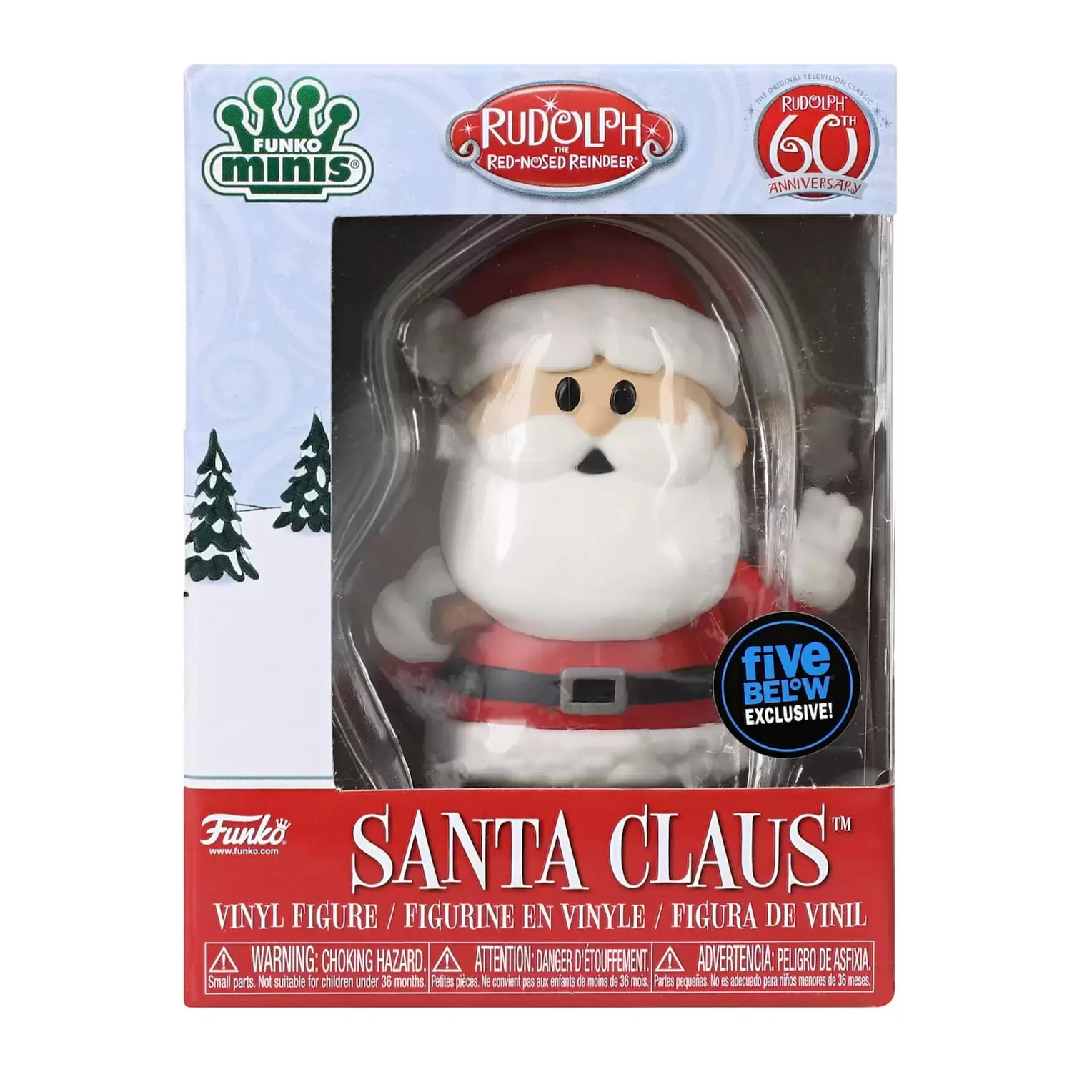 Funko Minis - Rudolph 60th Anniversary - Santa Claus