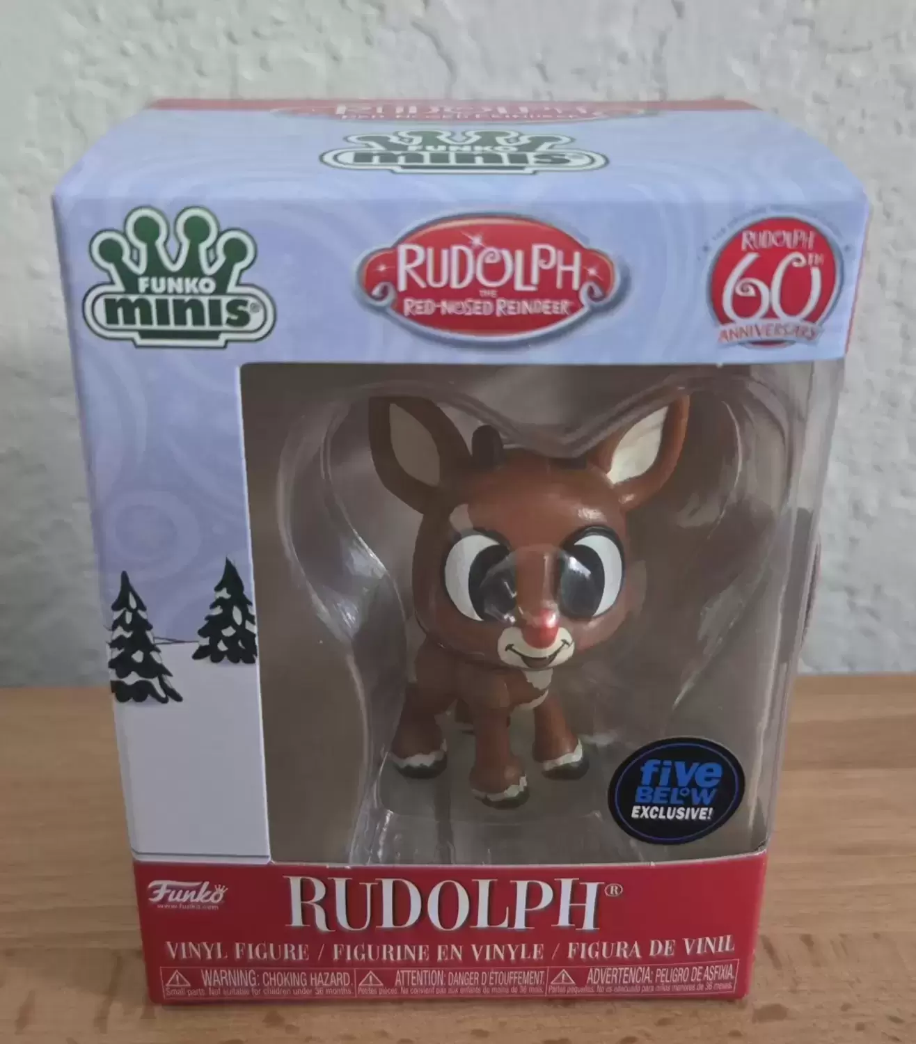 Funko Minis - Rudolph 60th Anniversary - Rudolph Metallic