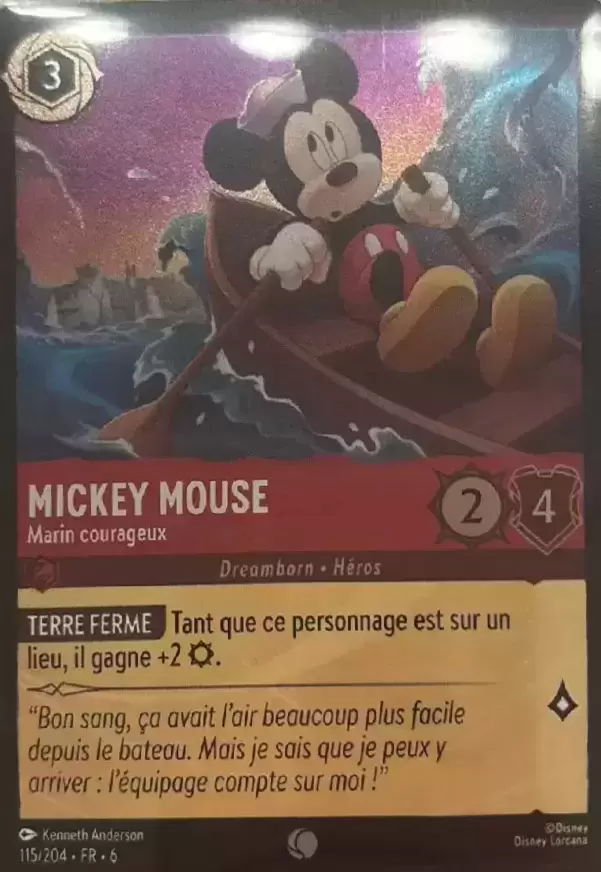 La Mer Azurite - Chapitre 6 - Mickey Mouse, Marin courageux - Brillante
