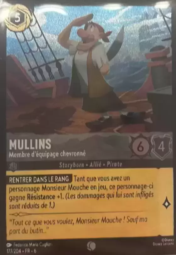 La Mer Azurite - Chapitre 6 - Mullins, Membre d\'équipage chevronné - Brillante