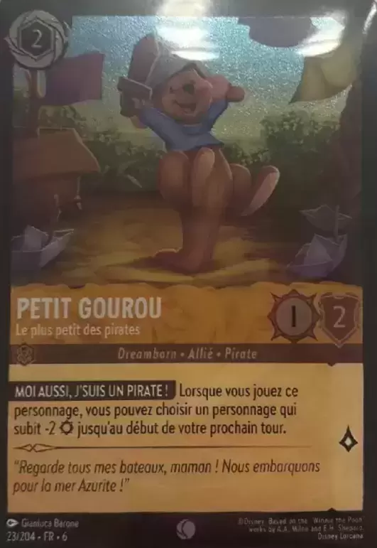 La Mer Azurite - Chapitre 6 - Petit Gourou, Le plus petit des pirates - Brillante