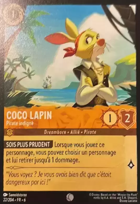 La Mer Azurite - Chapitre 6 - Coco Lapin, Pirate indigné - Brillante