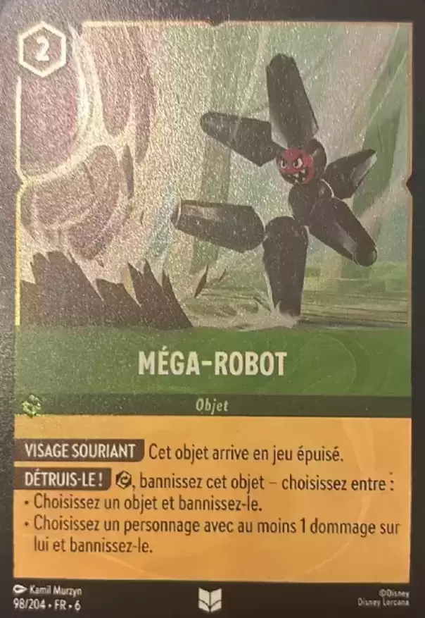 La Mer Azurite - Chapitre 6 - Méga-Robot - Brillante