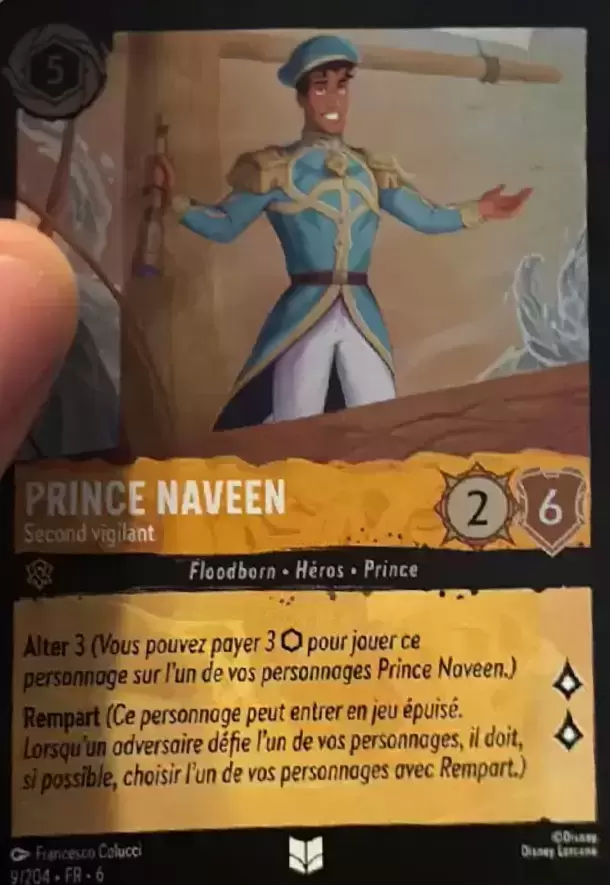 La Mer Azurite - Chapitre 6 - Prince Naveen, Second vigilant - Brillante