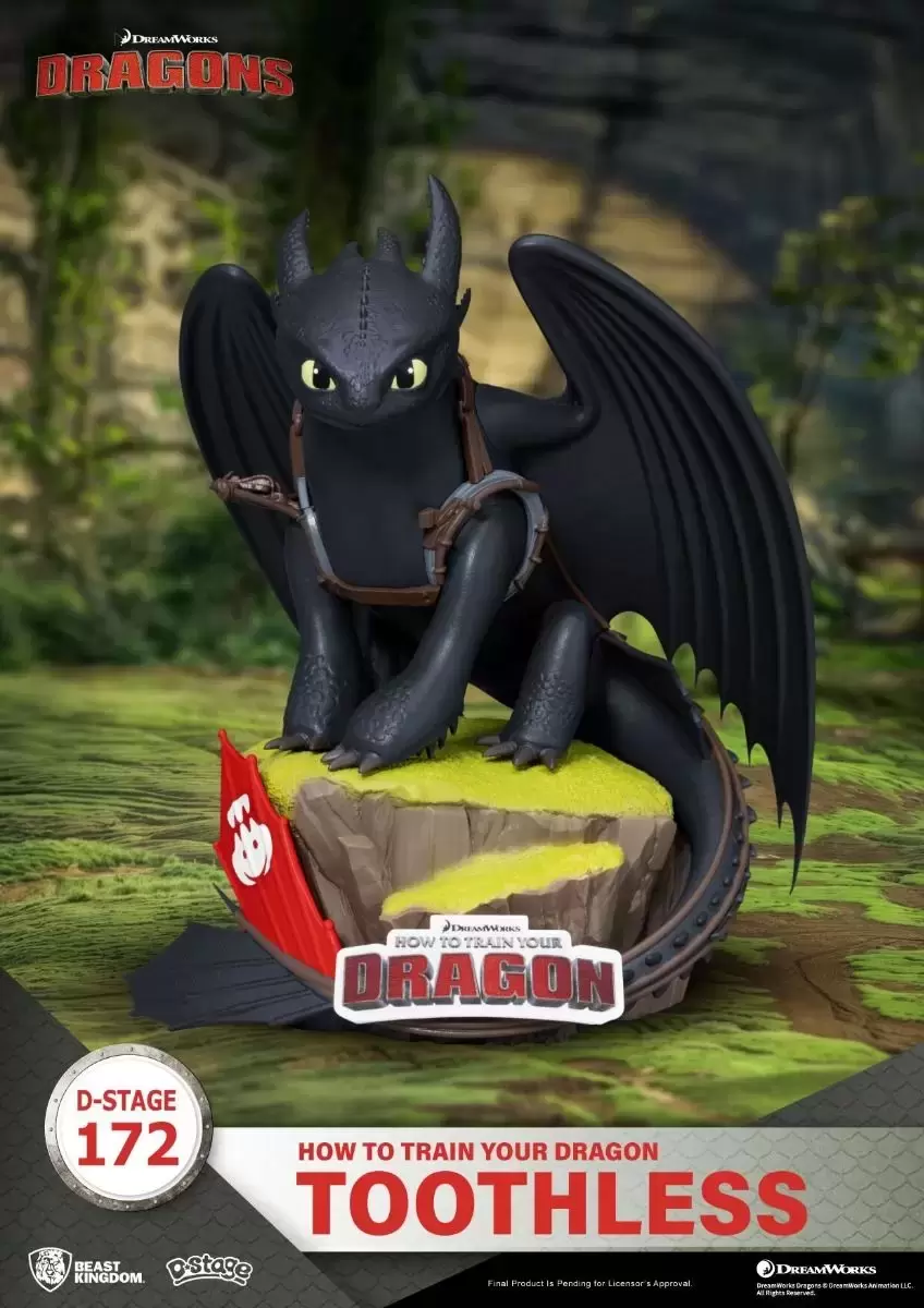 D-Stage - DS-172 - How to Train Your Dragon - Toothless