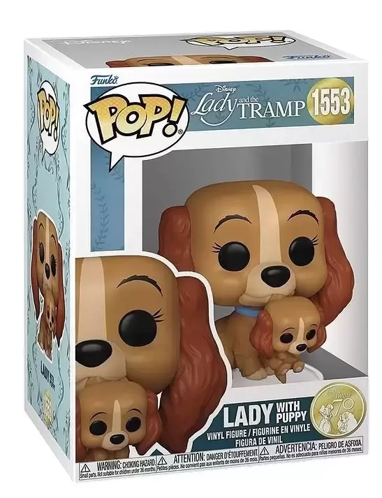 POP! Disney - Lady And The Tramp - Lady With Puppy