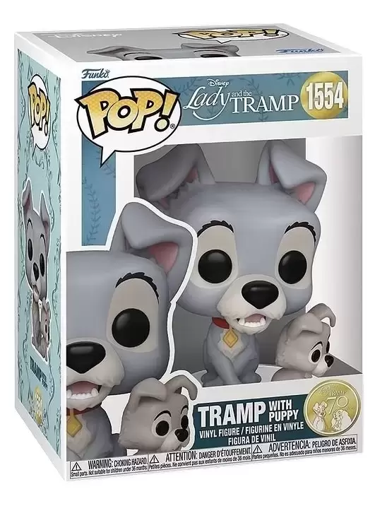 POP! Disney - Lady And The Tramp - Tramp With Puppy