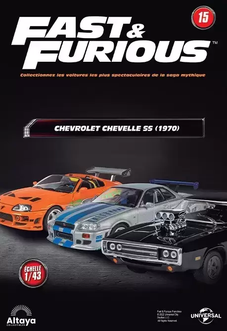 Altaya - Les voitures de Fast And Furious - La Chevrolet Chevelle SS (1970) + Fascicule