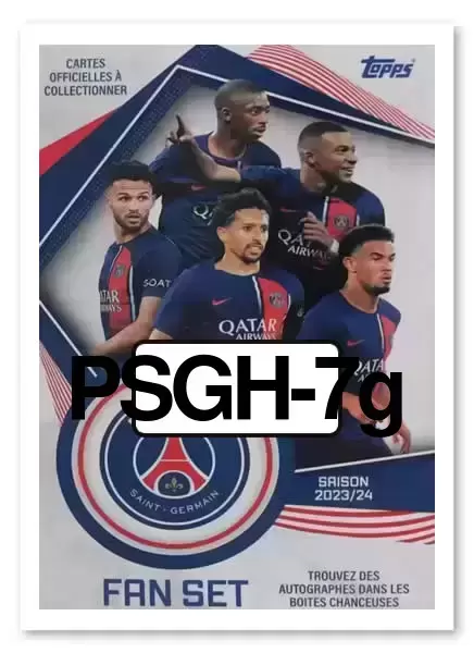 Topps - Paris Saint-Germain Fan Set 2023/2024 - Achraf Hakimi