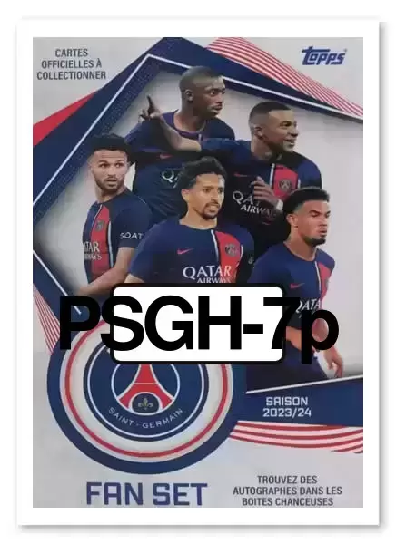 Topps - Paris Saint-Germain Fan Set 2023/2024 - Achraf Hakimi