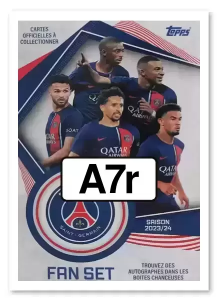 Topps - Paris Saint-Germain Fan Set 2023/2024 - Fabián Ruiz