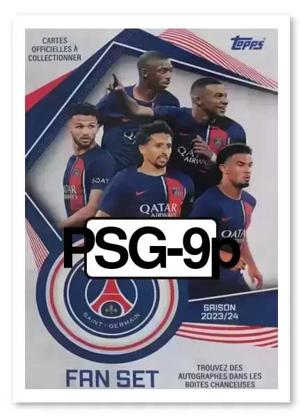 Topps - Paris Saint-Germain Fan Set 2023/2024 - Warren Zaïre-Emery