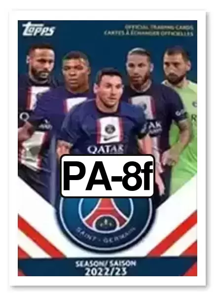 Topps Paris Saint-Germain Team Set 2022-2023 - Carlos Soler