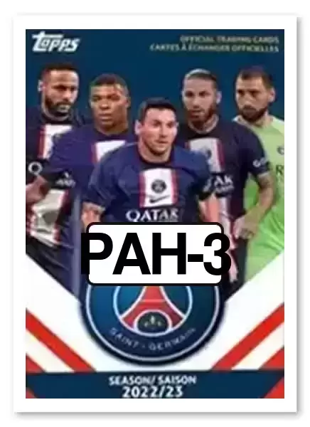 Topps Paris Saint-Germain Team Set 2022-2023 - Ismaël Gharbi