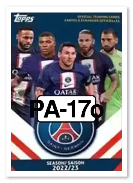 Topps Paris Saint-Germain Team Set 2022-2023 - Juan Bernat