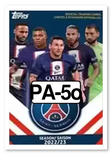 Topps Paris Saint-Germain Team Set 2022-2023 - Nuno Mendes